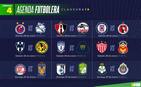 futbol mexicano schedule apertura 2021